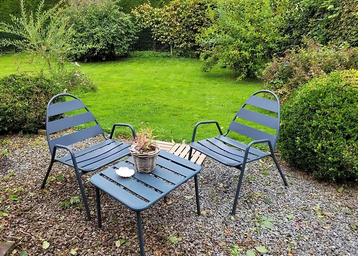 Studio Bienvenue Du Cote De Chez Nous Avec Jardin Privatif